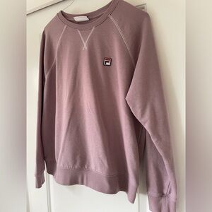 Fila Mauve Crewneck Sweatshirt L